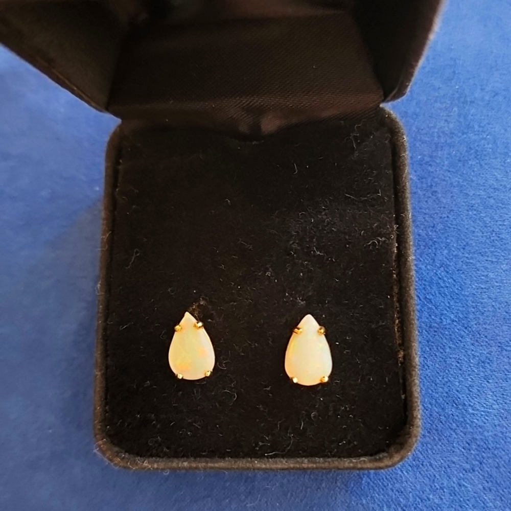 Opal Earrings